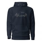 Spanky's Roadster Print - Dark Hoodie (Color Options)